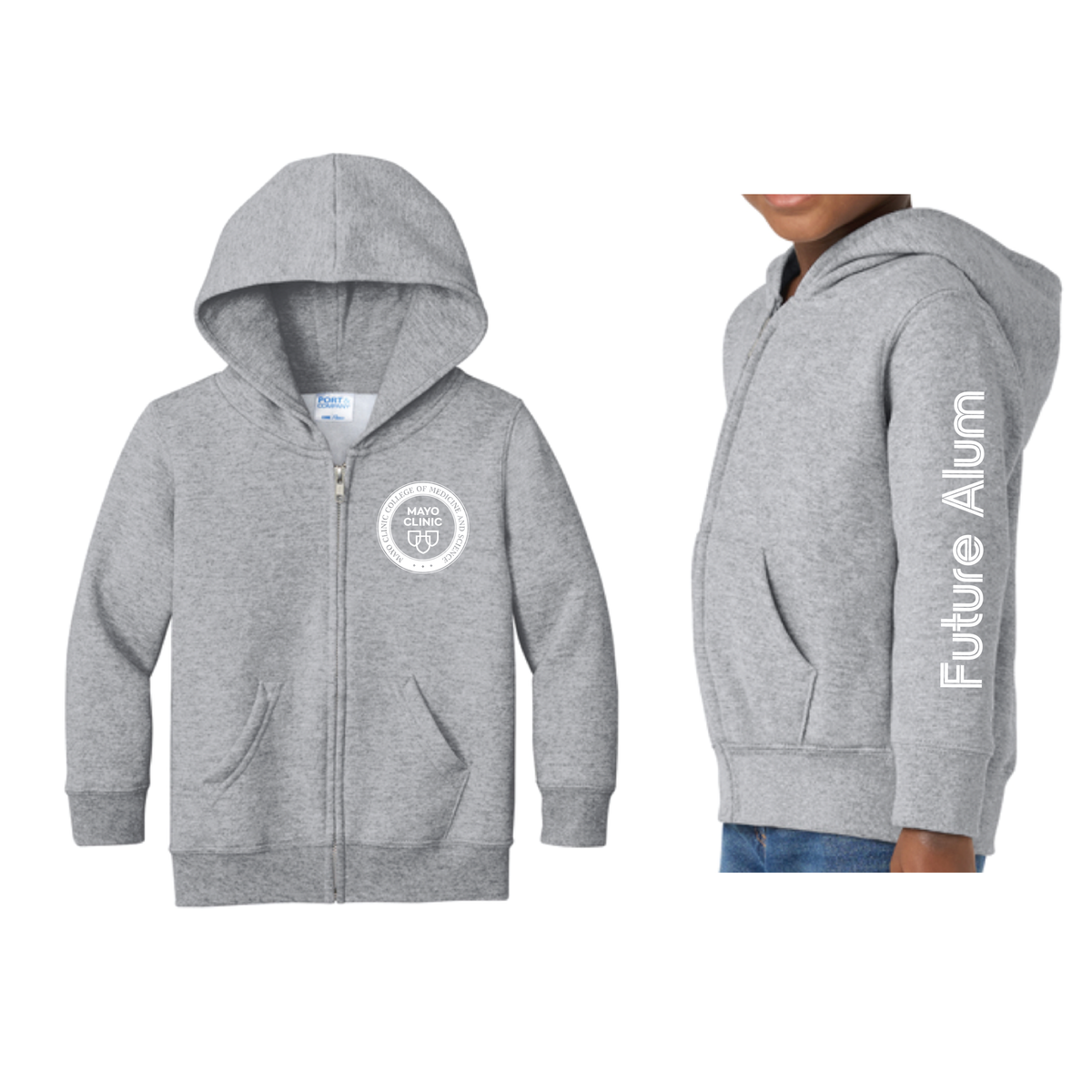 Toddler Hoodie, Future Alum - Port & Co