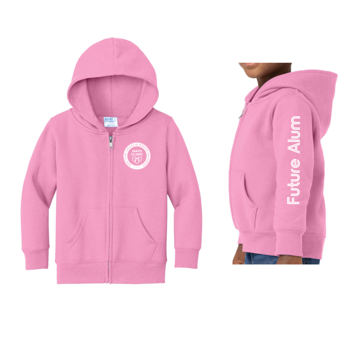 Toddler Hoodie, Future Alum - Port & Co