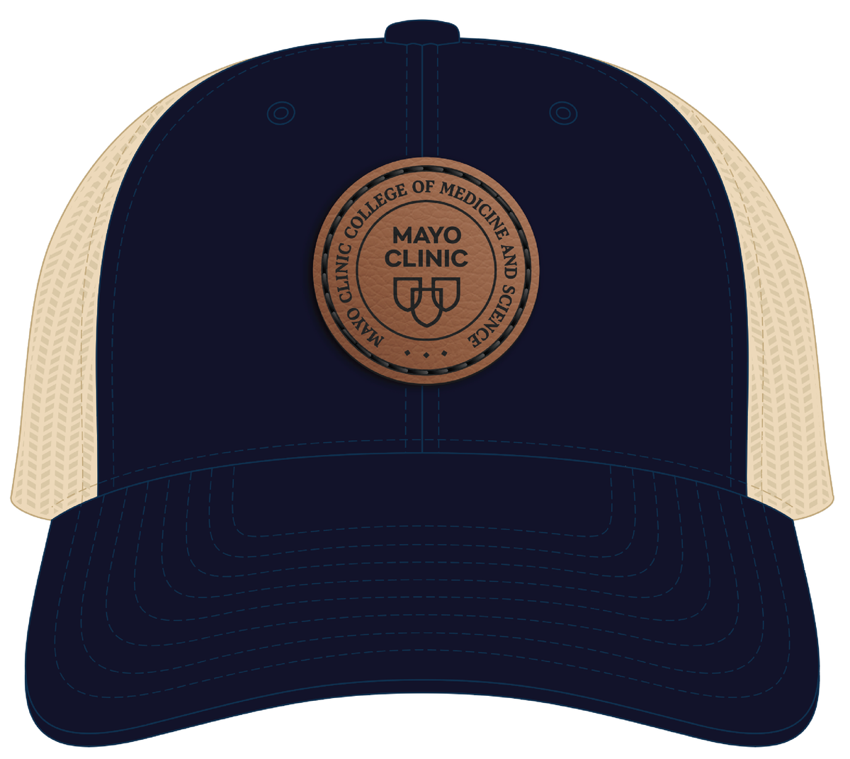 Cap, trucker with school logo