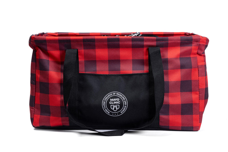 Tote, plaid